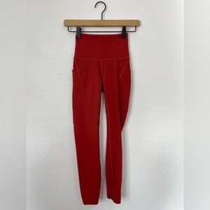 LULULEMON Wunder Train High Rise Pocket Tights Size 2